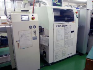TSP-700V　クリーム半田印刷機